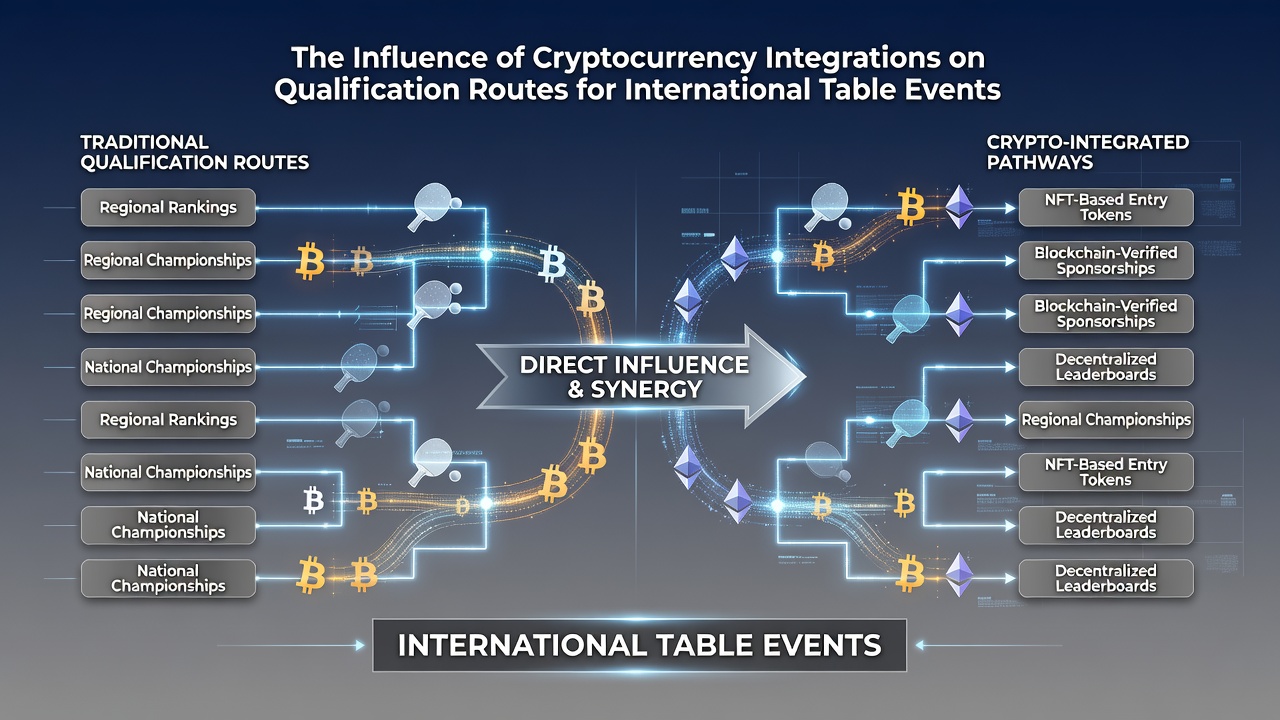 Digital platforms using crypto for event qualification routes in emerging markets